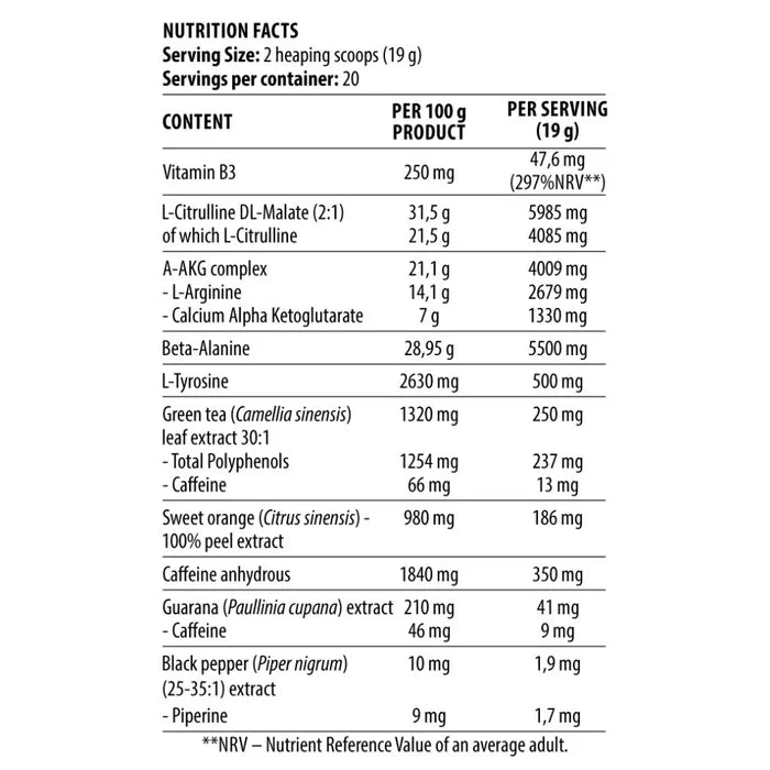 DY Nutrition Blood And Guts 380g