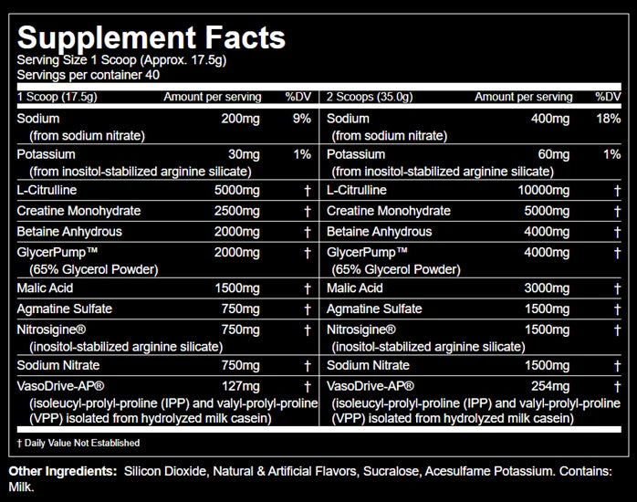 Gorilla Mode Nitric Pre Workout (New)