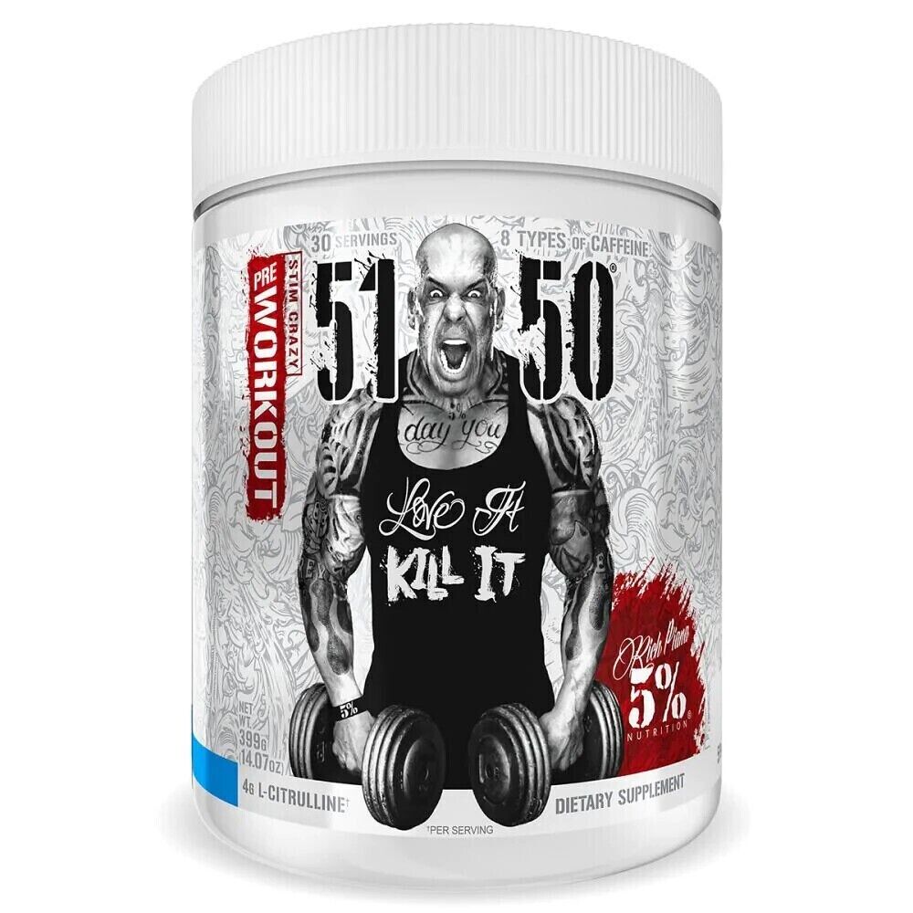 Rich Piana 5% Nutrition 51 50 Pre Workout