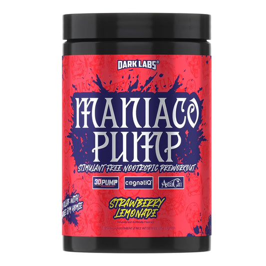 Dark Labs Maniaco Pump Pre Workout (20 Servings - 375g)