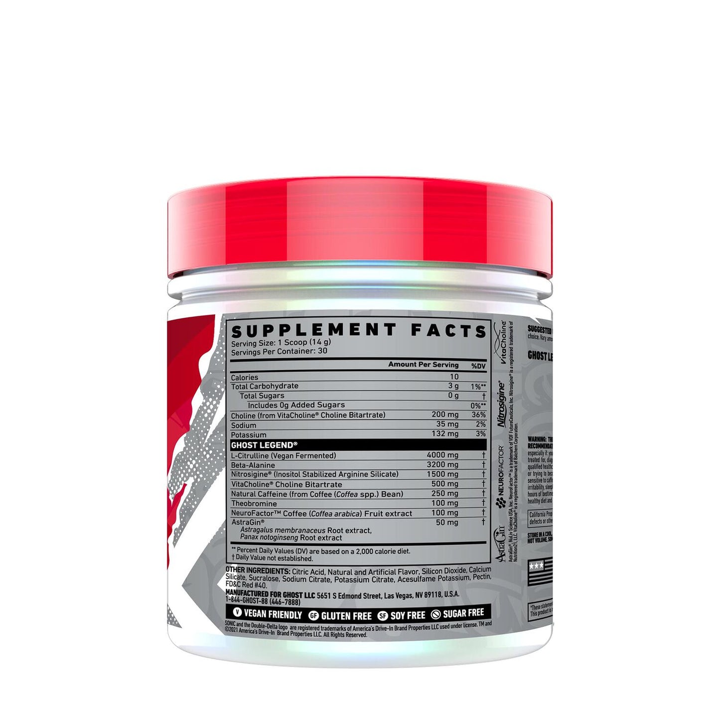 Ghost Legend V3 Pre-Workout (30 Servings)