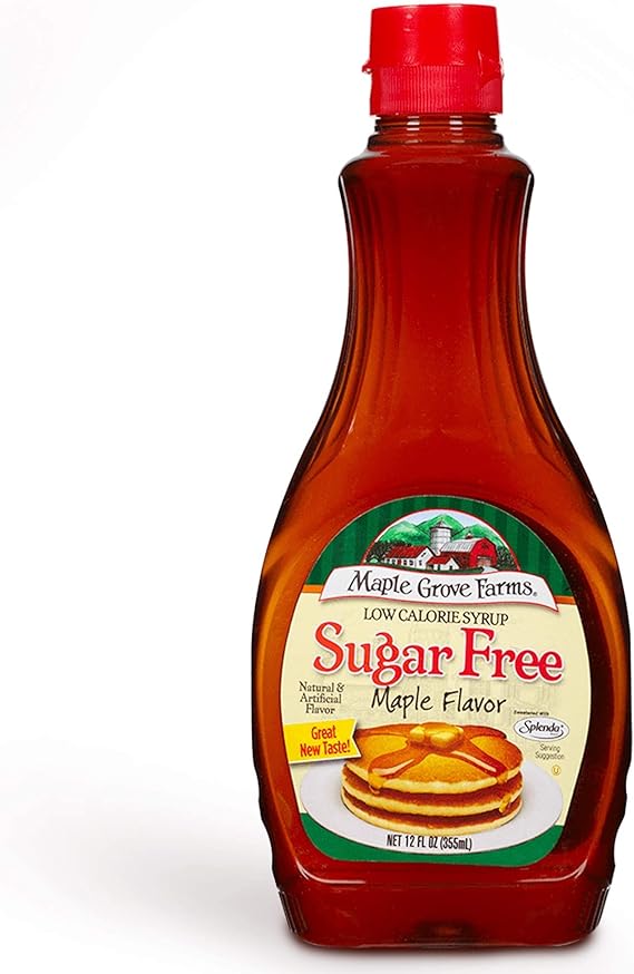 Maple Grove Farm Sugar Free Maple Flavor Syrup 355 ml,