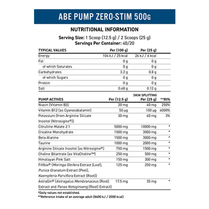 Applied Nutrition ABE Pump Pre Workout (40 Servings)