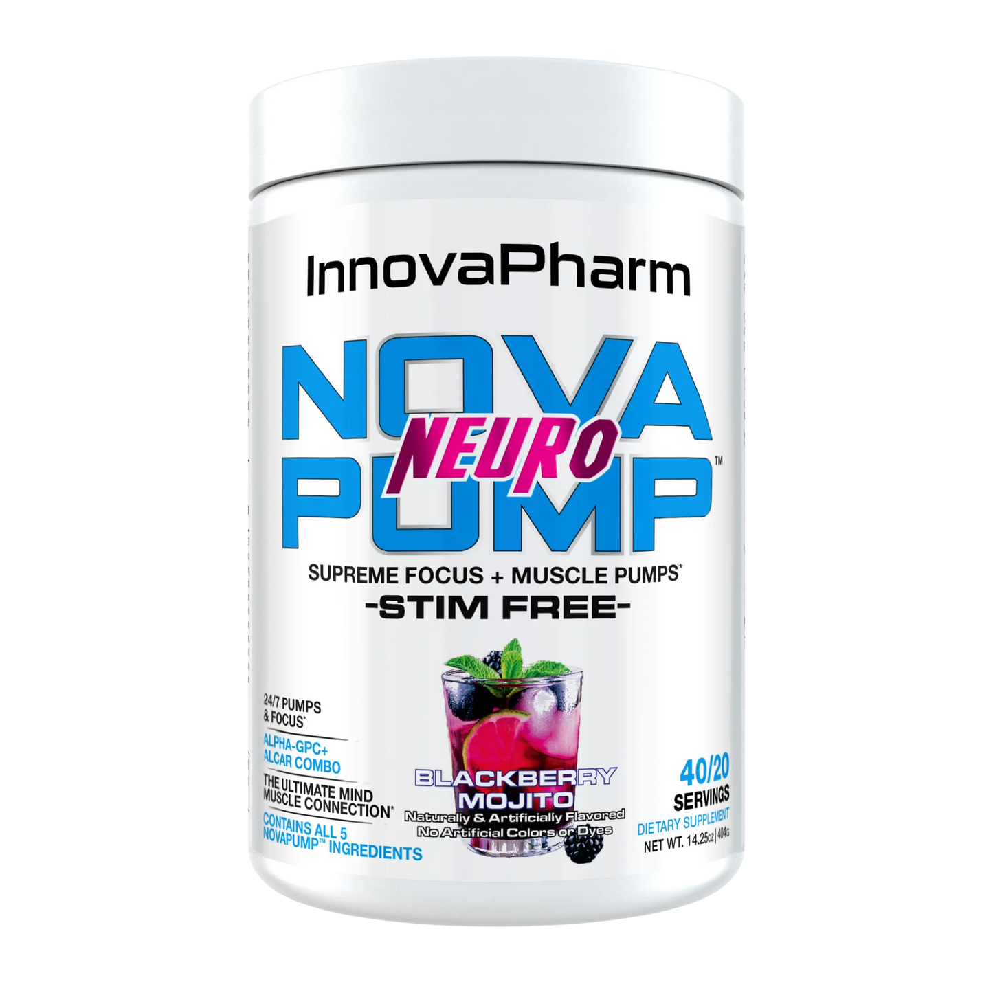 Innovapharm NovaPump Neuro Pre-Workout 386g