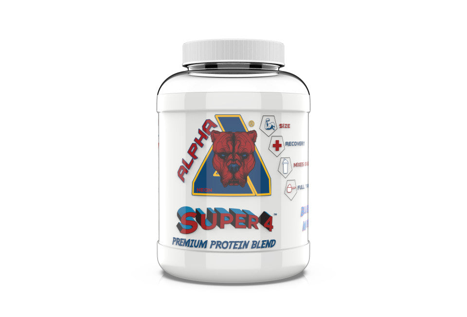 Alpha Neon Super 4 Whey SAMPLE Blueberry Muffin