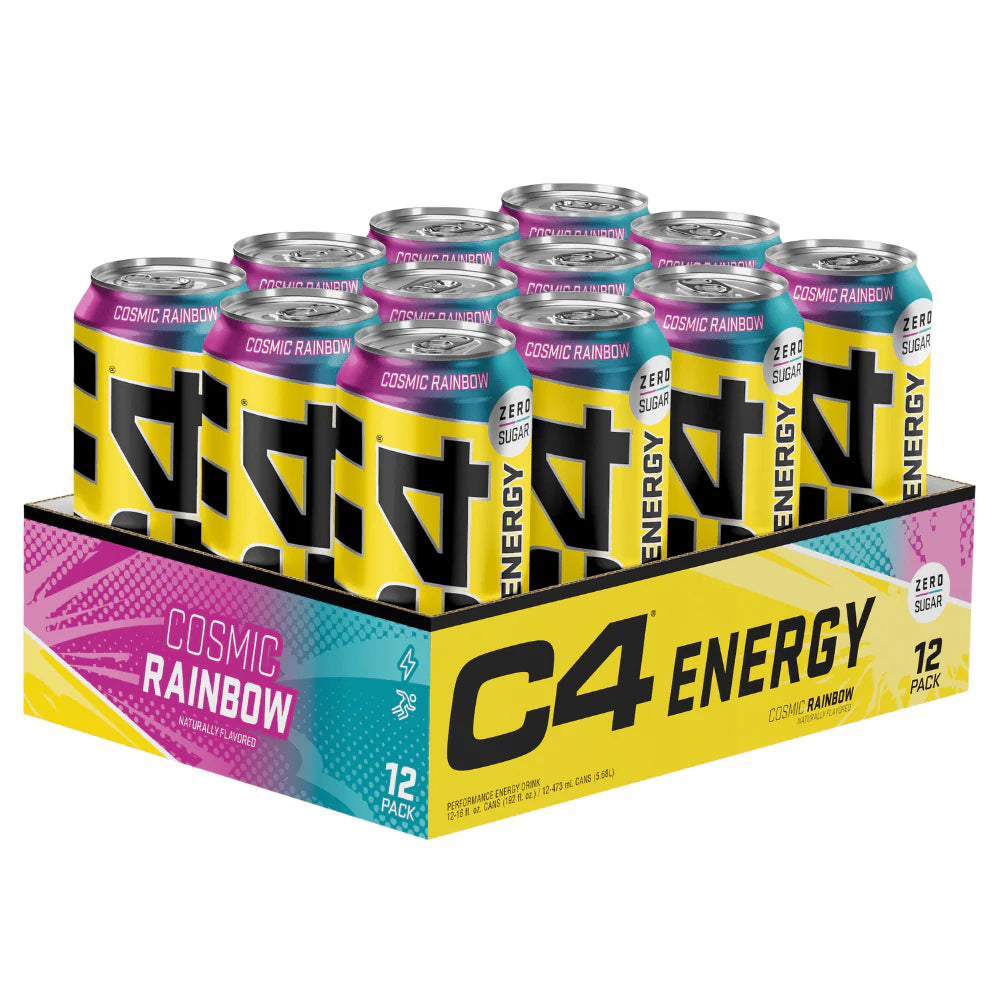 CELLUCOR C4 EXPLOSIVE ZERO SUGAR ENERGY DRINK BOX (12 CANS)