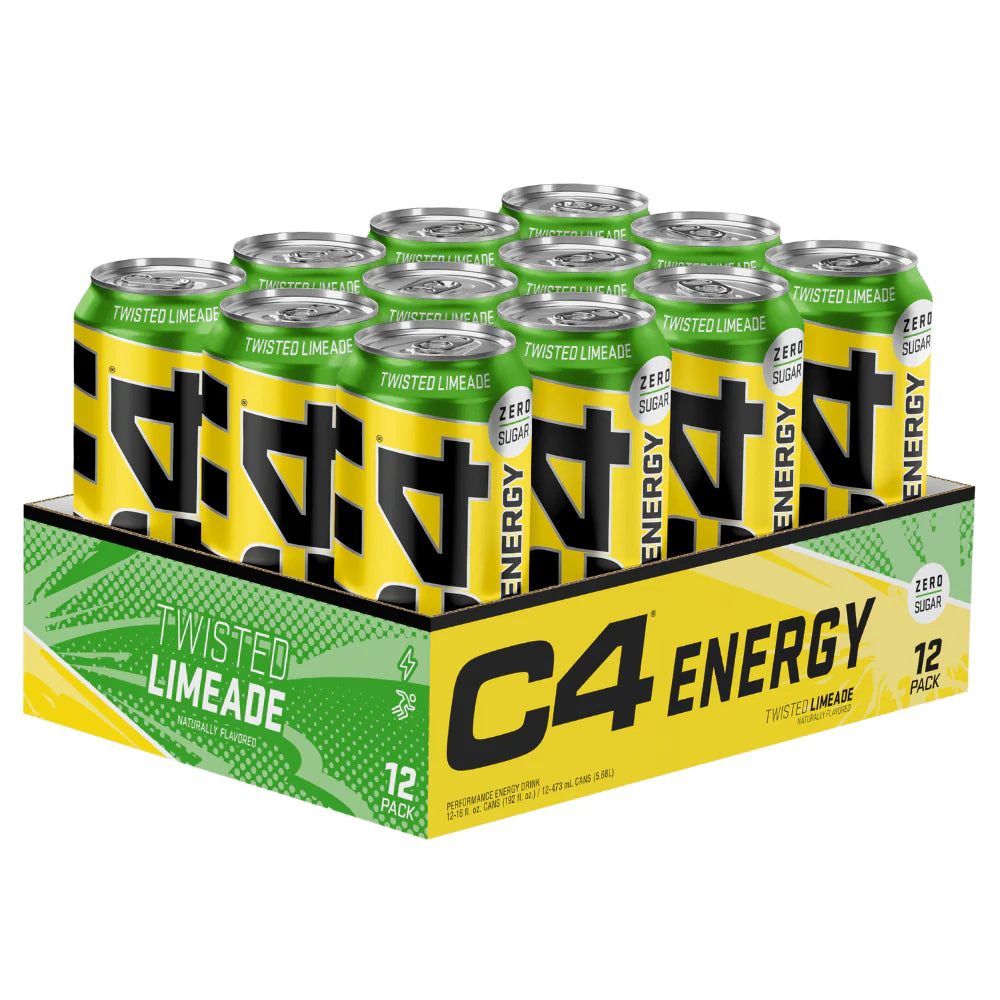 CELLUCOR C4 EXPLOSIVE ZERO SUGAR ENERGY DRINK BOX (12 CANS)