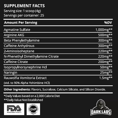 Dark Labs Flame V3 Pre-Workout (US IMPORT)