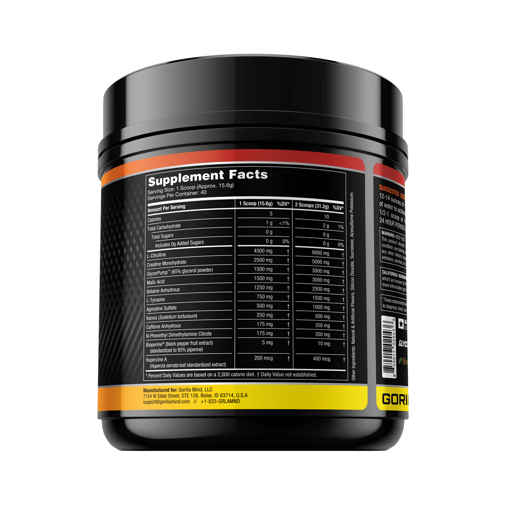 Gorilla Mode Pre Workout (BRAND NEW)