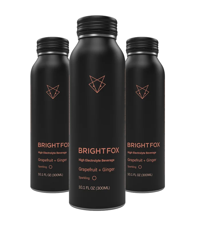 BRIGHTFOX Sparkling Electrolyte Beverage 12x300ml