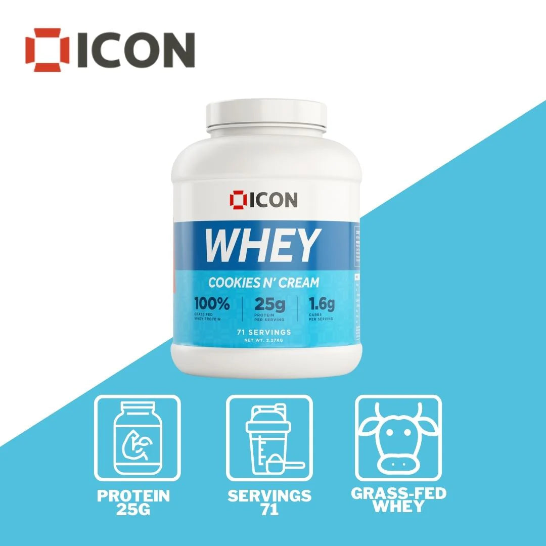 ICON Nutrition 100% Whey Protein 2.27KG