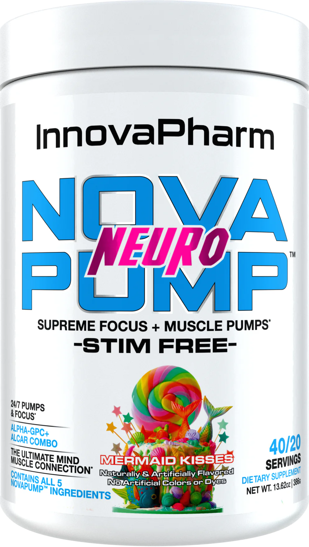 Innovapharm NovaPump Neuro Pre-Workout 386g