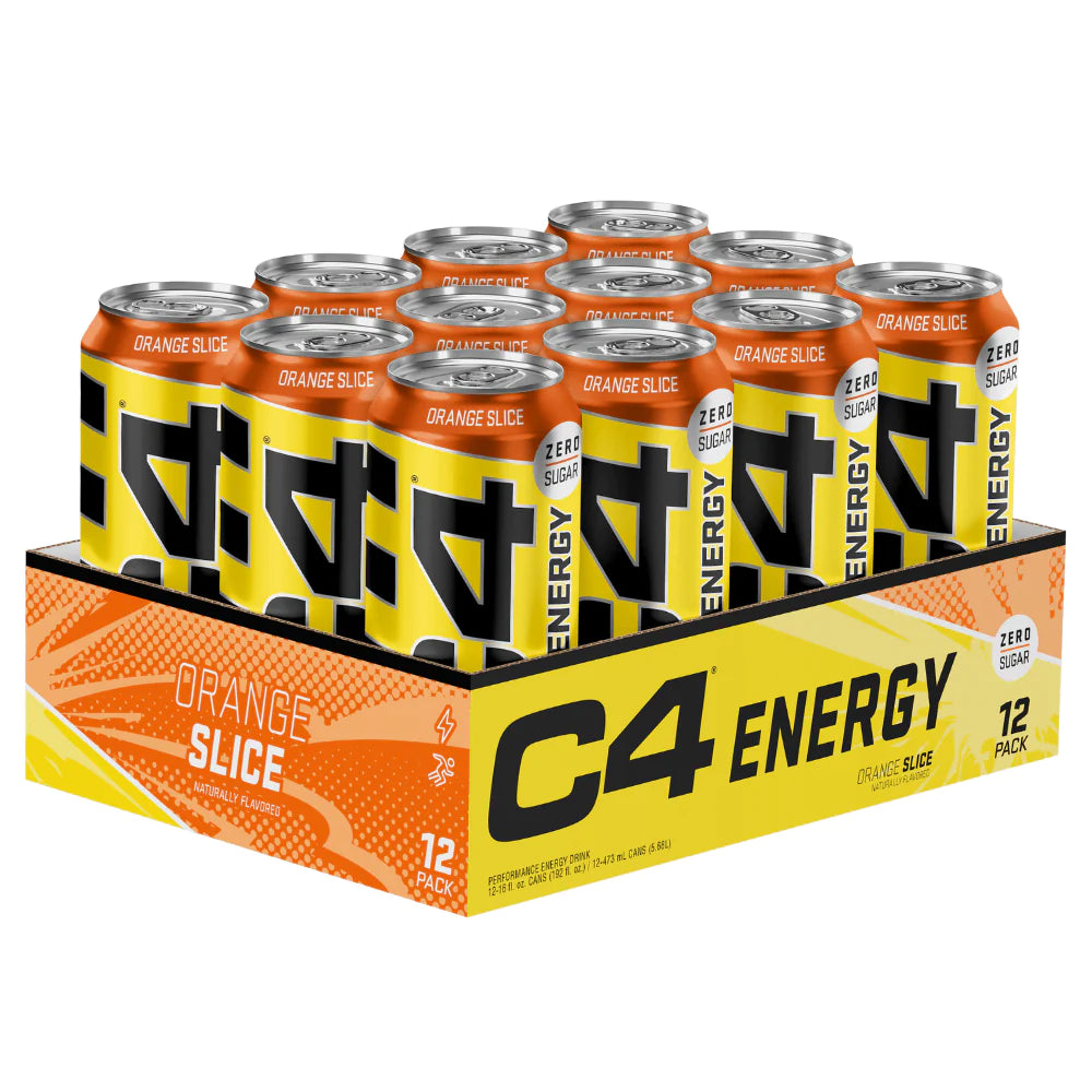 CELLUCOR C4 EXPLOSIVE ZERO SUGAR ENERGY DRINK BOX (12 CANS)