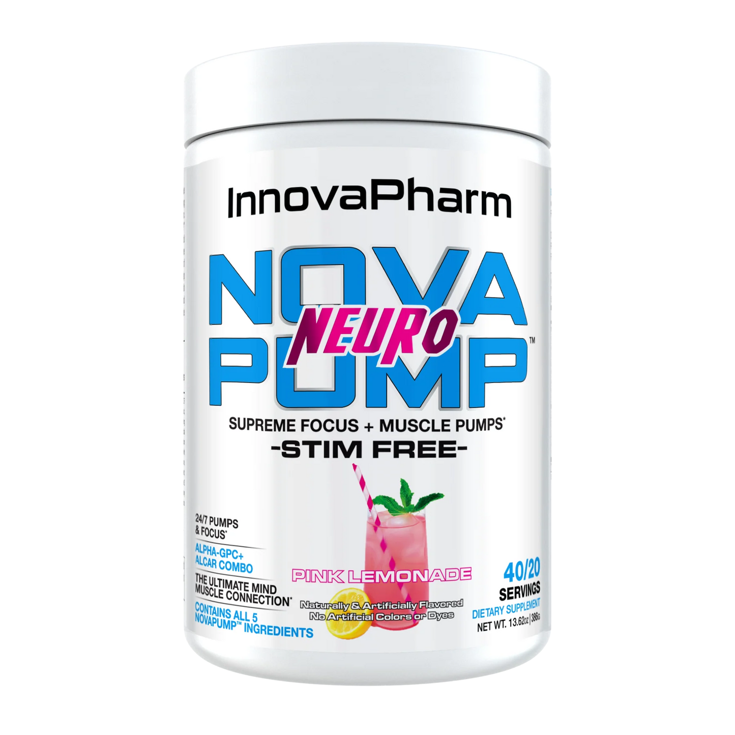 Innovapharm NovaPump Neuro Pre-Workout 386g