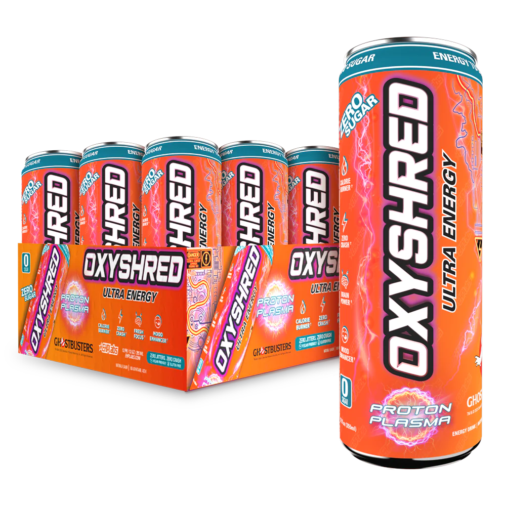 EHP LABS OXYSHRED ULTRA ENERGY DRINK RTD 12X355ML