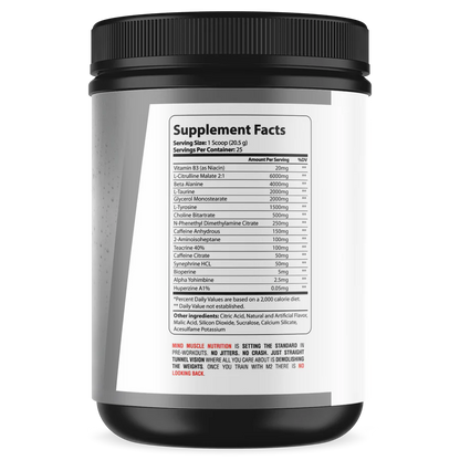 M2 PREWORKOUT M2 NUTRITION