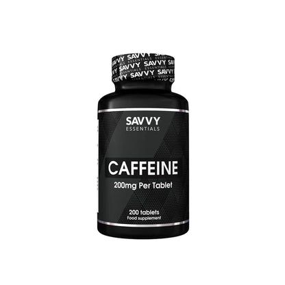 Savvy Essentials Caffeine 200mg - 200 Tablets