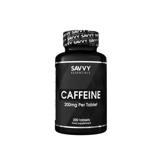 Savvy Essentials Caffeine 200mg - 200 Tablets