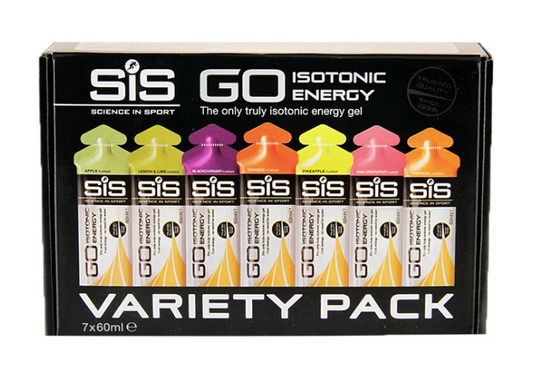 GO Isotonic Energy Gel Variety Pack 7 x 60ml