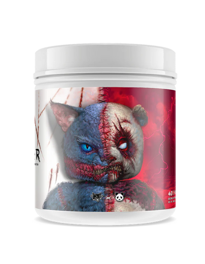 Panda Supplements™ / BLACK MAGIC SINISTER Collaboration Pre-Workout - Blue Shark Gummy (US Import)