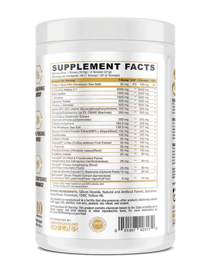 Panda Supps SKULL Pre-Workout (US Import)