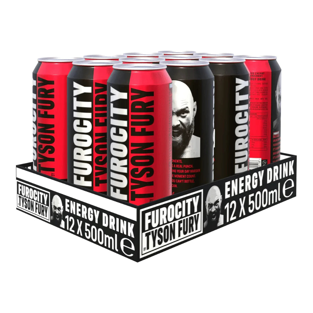 Tyson Fury Furocity Energy Drink 12x500ml Cans