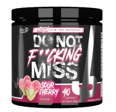 DO NOT F*CKING MISS HIGH STIM PRE-WORKOUT TRAINEDBYJP