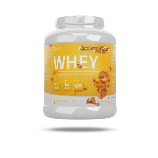 WHEY 2KG - 66 SERVINGS - SALTED CARAMEL