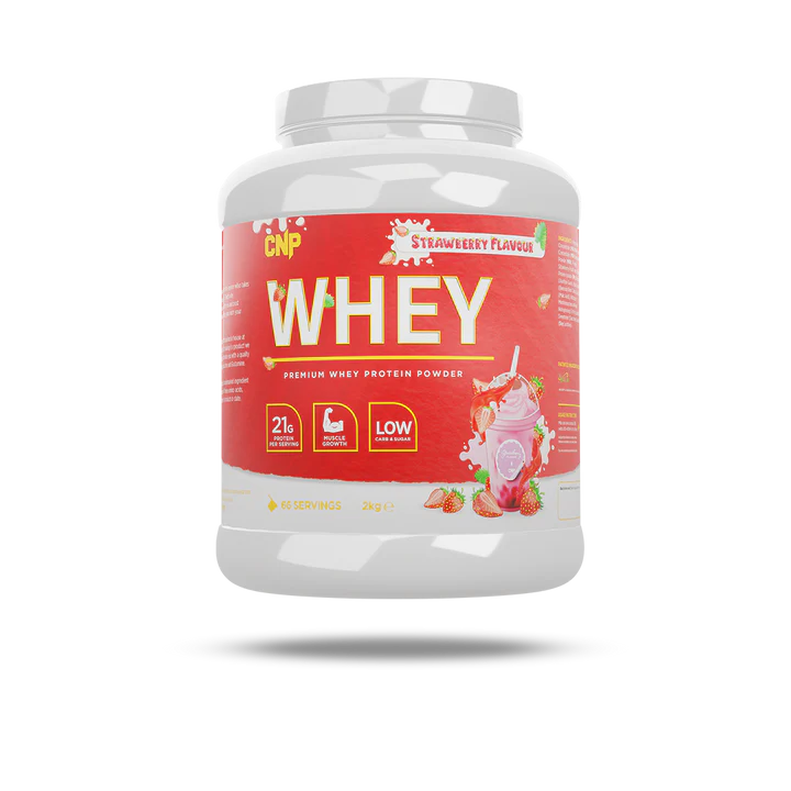 WHEY 2KG - 66 SERVINGS - STRAWBERRY