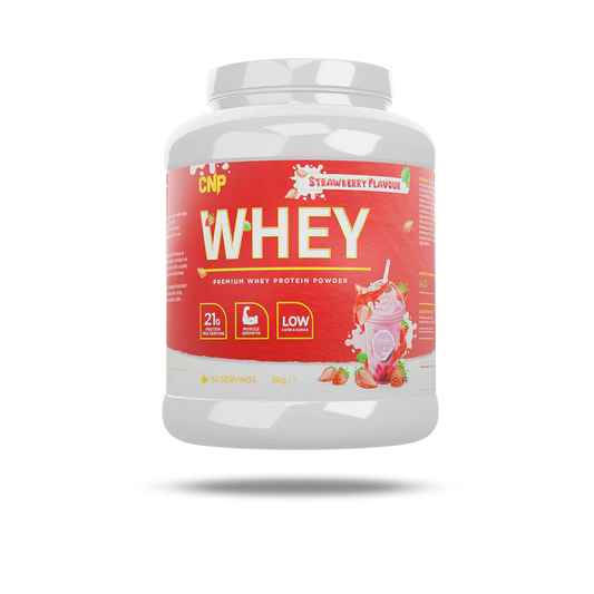 WHEY 2KG - 66 SERVINGS - STRAWBERRY