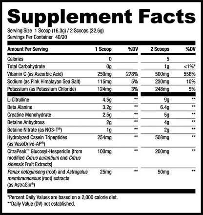 RYSE Pump Daddy V2 Pre Workout