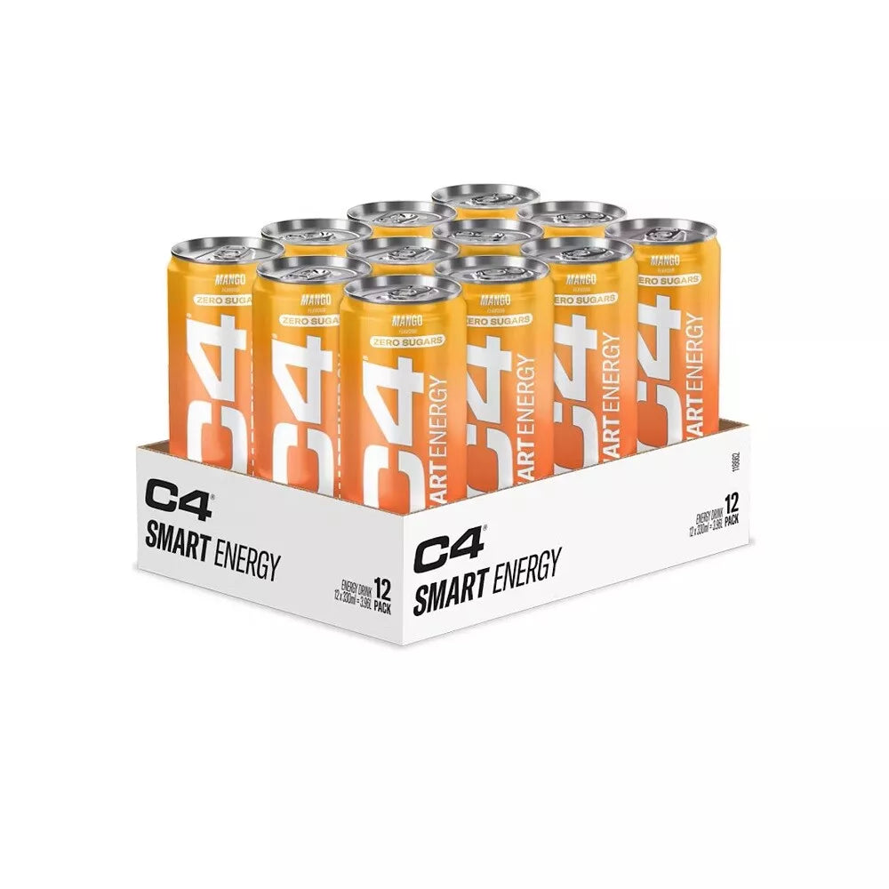 Cellucor C4 Smart Energy 12 x 330ml Cans  Cellucor C4 Smart Energy 12 x 330ml Cans