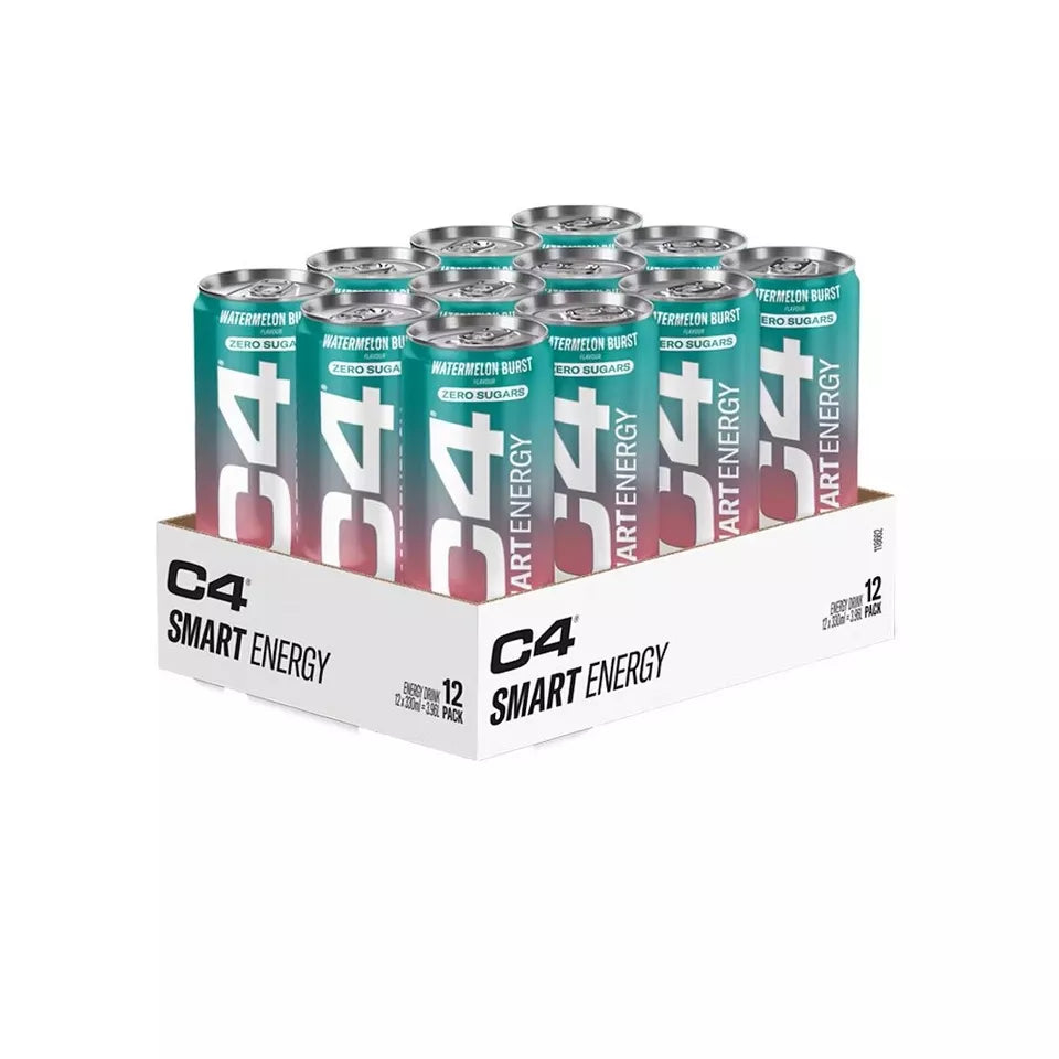 Cellucor C4 Smart Energy 12 x 330ml Cans  Cellucor C4 Smart Energy 12 x 330ml Cans