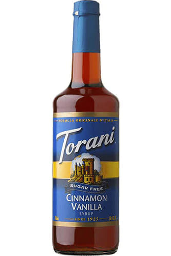 Torani Sugar Free Coffee Syrups Zero Cals