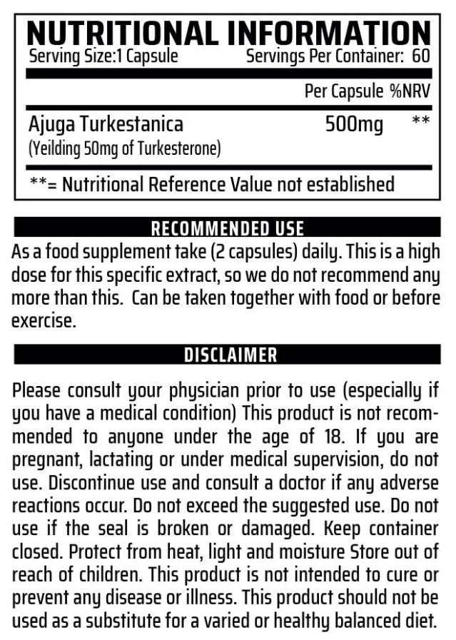 Chemical Warfare Turkesterone Elite